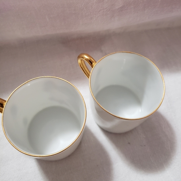 Super Cute Little Porcelain Mugs With a Boy and Girl in Western Wear from Texas - Picture 4 of 7